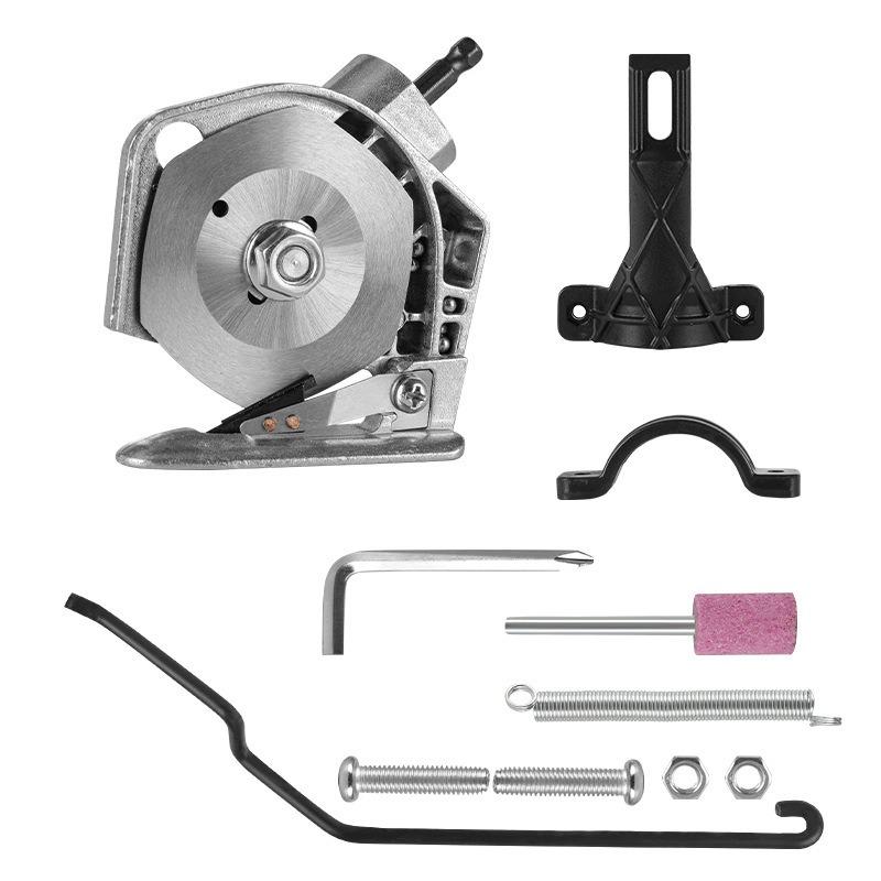 

Power Drill-to-Fabric Scissors Conversion Head Handheld Fabric/Paper Box Cutter Head