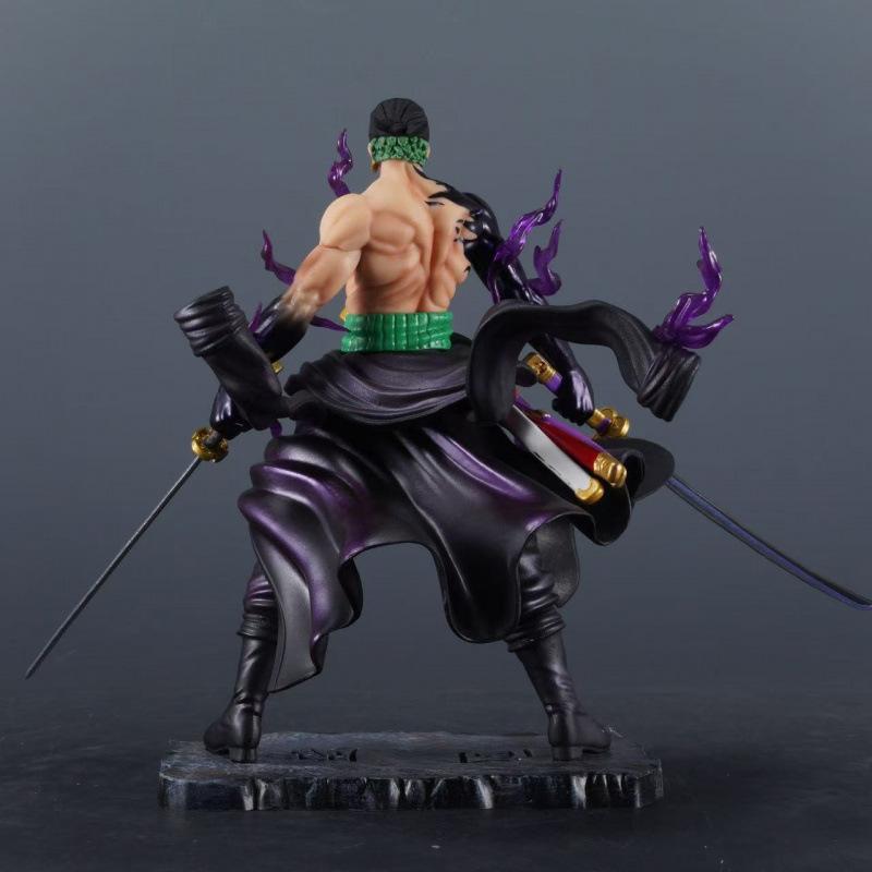 One Piece Figure, Three Main Force Tianhui Resonance Standing Posture Sauron, Two-dimensional Model Animation Straw Hat Group Luffy