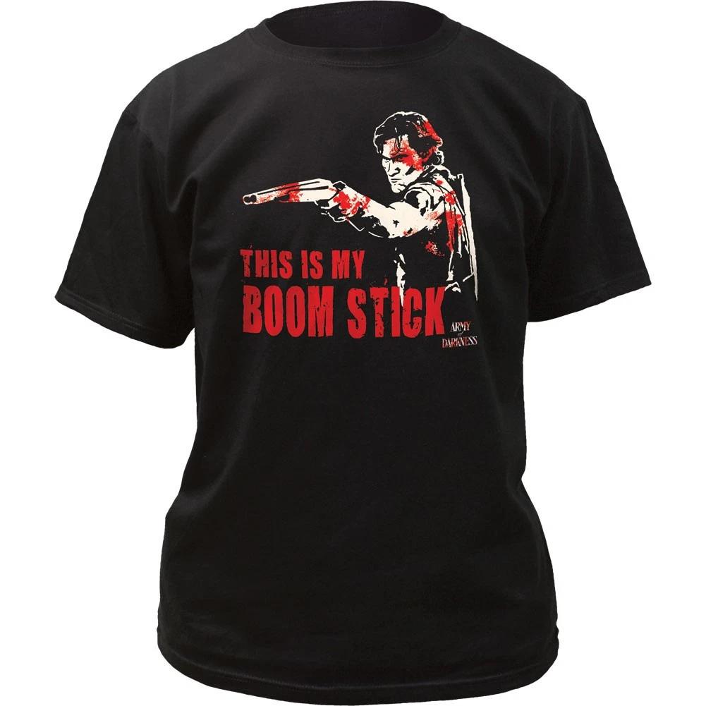 Army Of Darkness This Is My Boom Stick Mens T Shirt Classic Pop Movie Tee Black 2XL