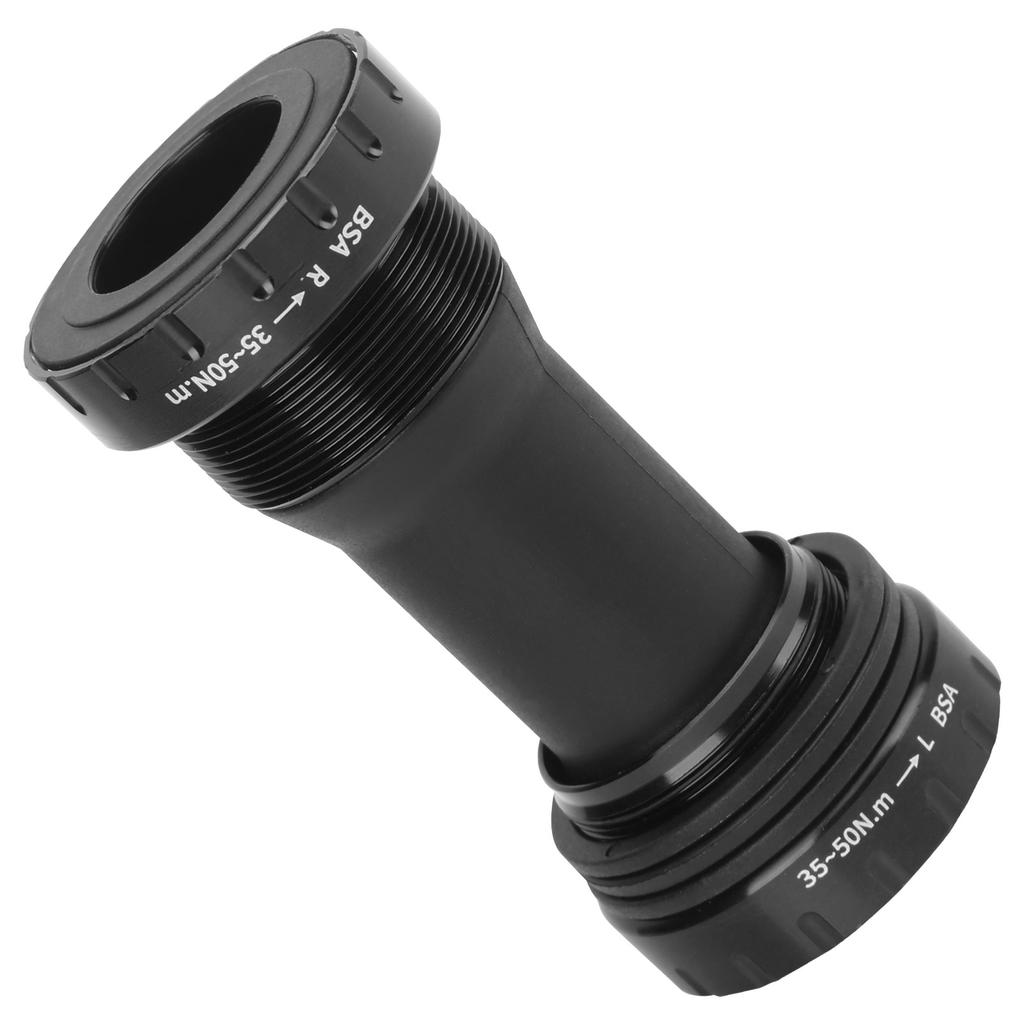 1.37x24T Road Bicycles Mountain Bikes 68?73mm BB Bottom Brackets Aluminum AlloyBlack