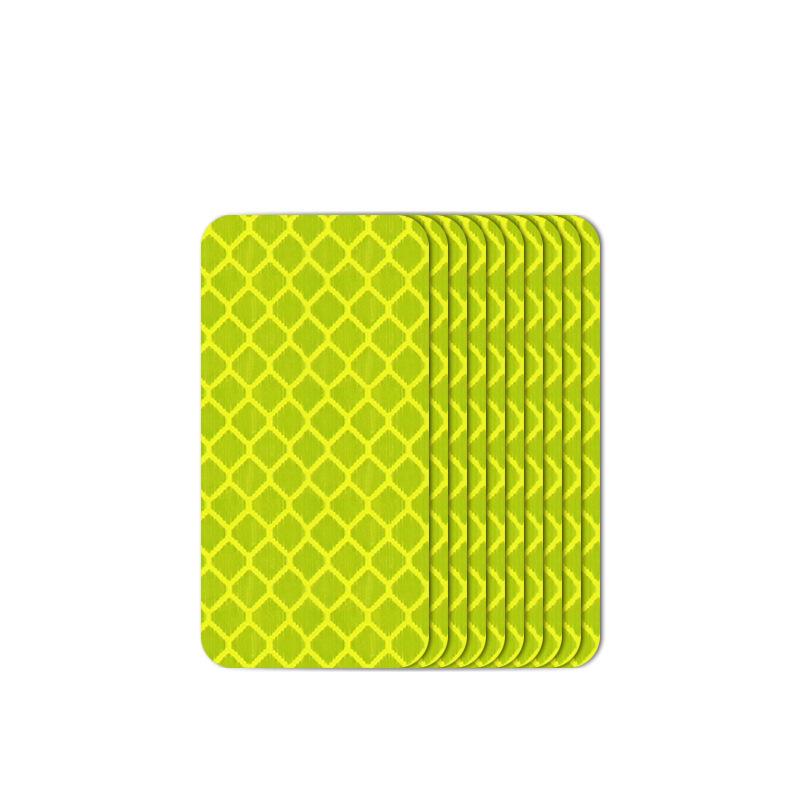 Waterproof Reflective Stickers for Cars, Motorcycles, Helmets, Bicycles—Scratch-Resistant Night Safety Patches