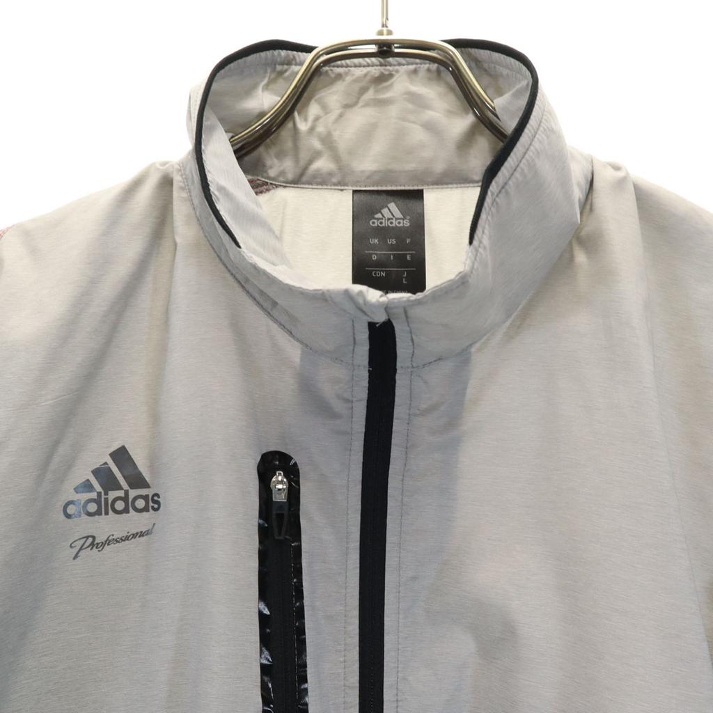 Adidas Windbreaker Setup L Gray Men's Used