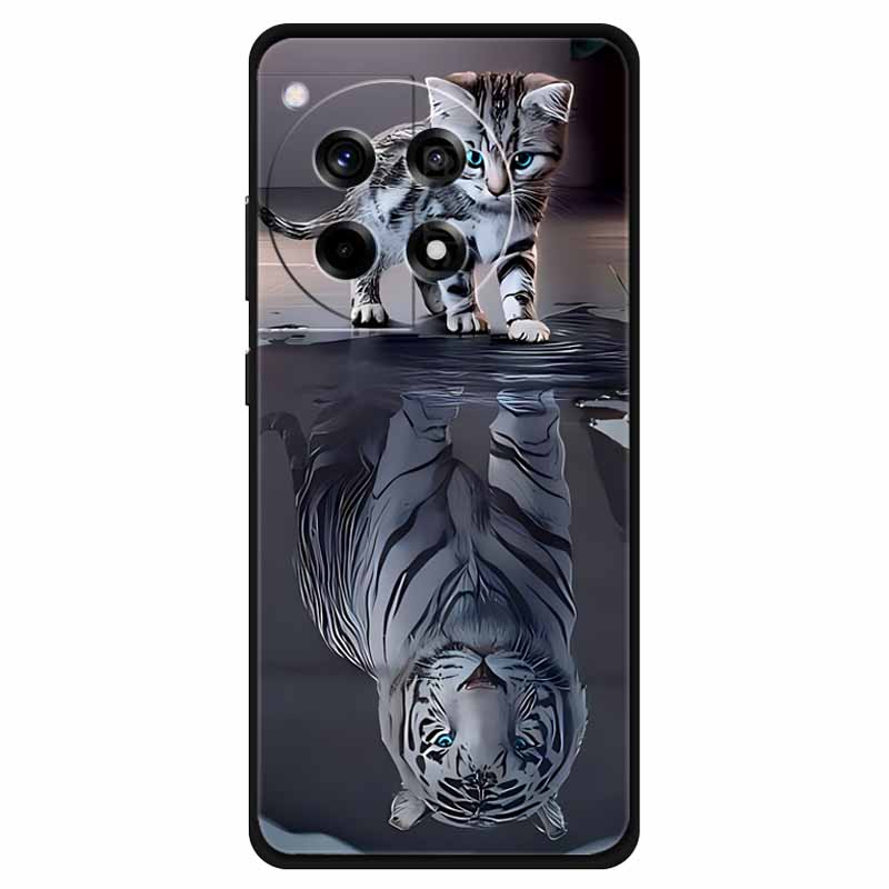 For OnePlus Ace 3 Pro Case Silicone Soft Fashion Cartoon TPU Back Cover for One Plus Ace 3Pro Cases PJX110 Lovely Ace3pro Shell