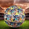 DRAGON BALL Print Size 5 Soccer Ball, Standard Match Football for Sports Game and Team Practice, Ideal Gift for Soccer Fans