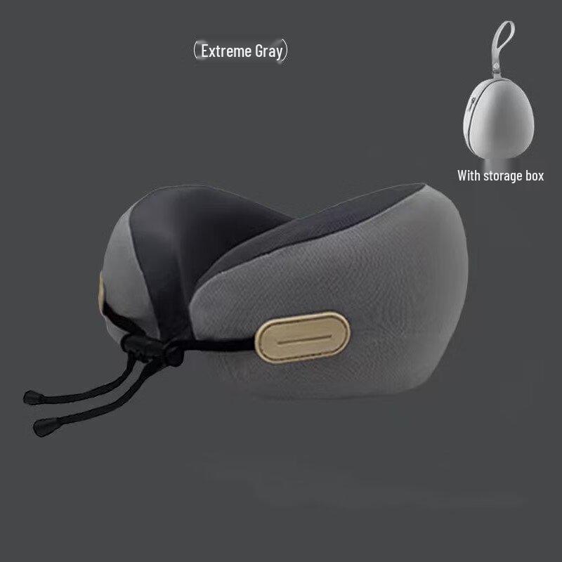 Li Shen Collapsible U-shaped Travel Neck Pillow
