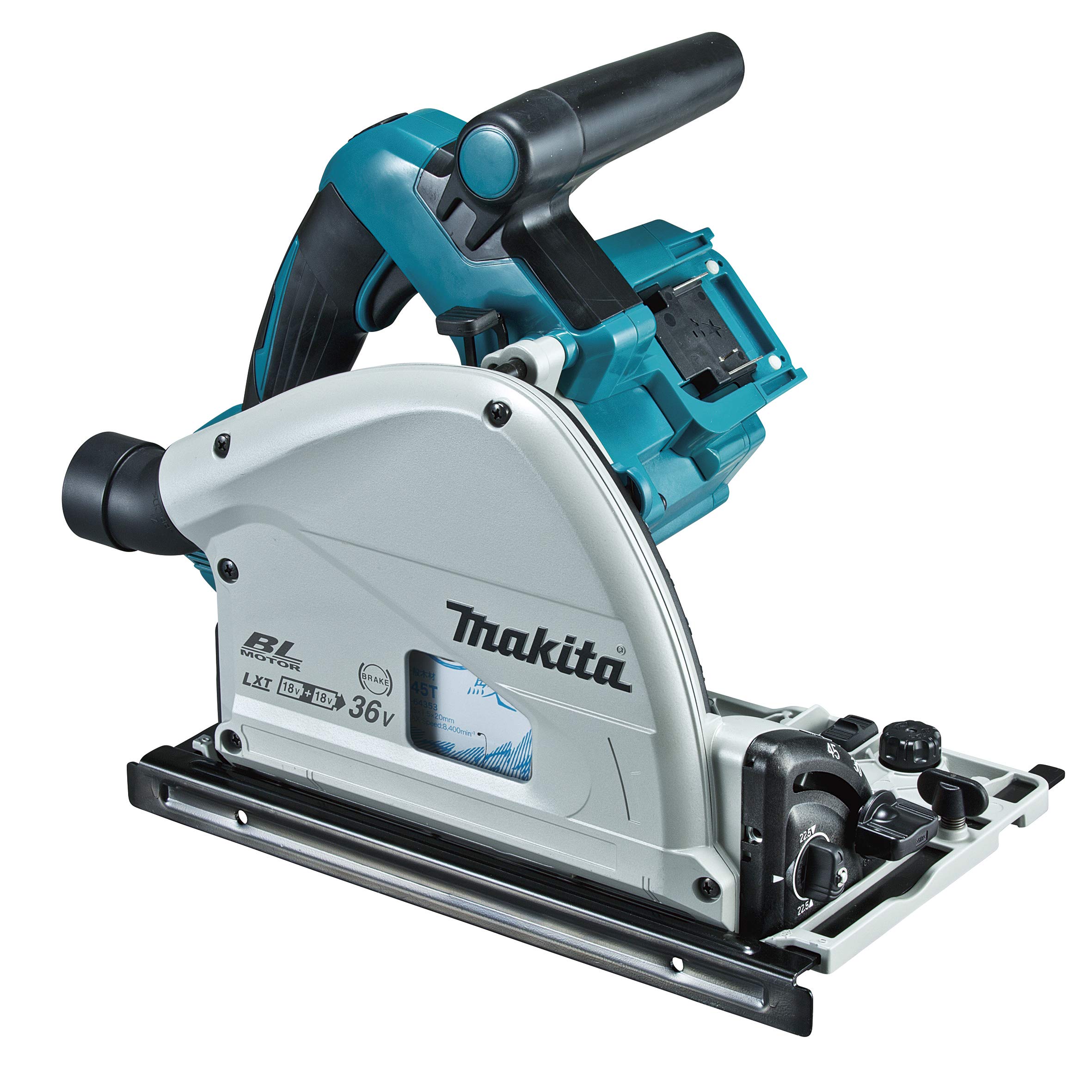 

Акумуляторна циркулярна пила Makita 165 мм, 18 В, продається окремо, акумулятор/зарядний пристрій/чохол SP601DZ