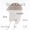 Korean Women Earflap Cap With Tie Closure Cold Proof Flying Cap Solid Color Woolen Crochet Bonnet Warm Knitted Earmuff Hat 2025