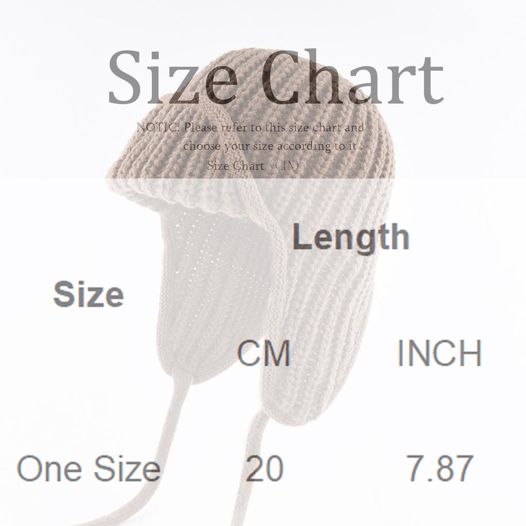 Korean Women Earflap Cap With Tie Closure Cold Proof Flying Cap Solid Color Woolen Crochet Bonnet Warm Knitted Earmuff Hat 2025