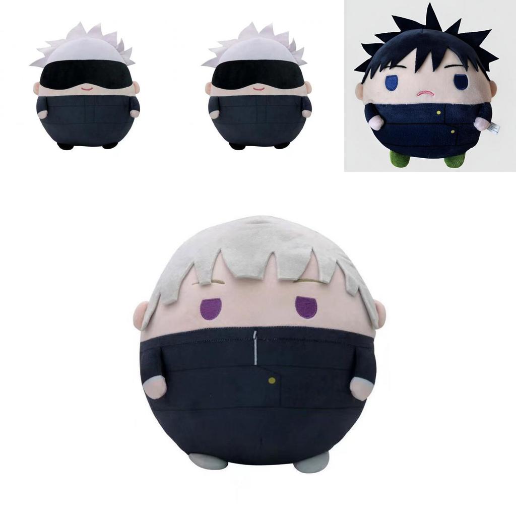 Adorabili Peluche di Jujutsu Kaisen con Gojo Satoru, Yuji Itadori e Megumi Fushiguro in Morbido Design a Pelo Corto per Collezionisti e Fan
