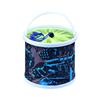 Foldable Fish Bucket with Rope & Anti-jump Net - Multi-functional for Fishing & Fish Protection