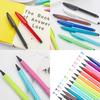 12 Pcs 0.4mm Felt Tip Pen Brush Pen Marker Pen Watercolour Pen Colouring Pen for Coloring Book Writing Drawing