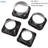 100-150mm Long Flange Duct Fan Hose Connector Air Ventilation Adapter for Kitchen Hood Ventilator Pipe Connecting Exhaust Outlet
