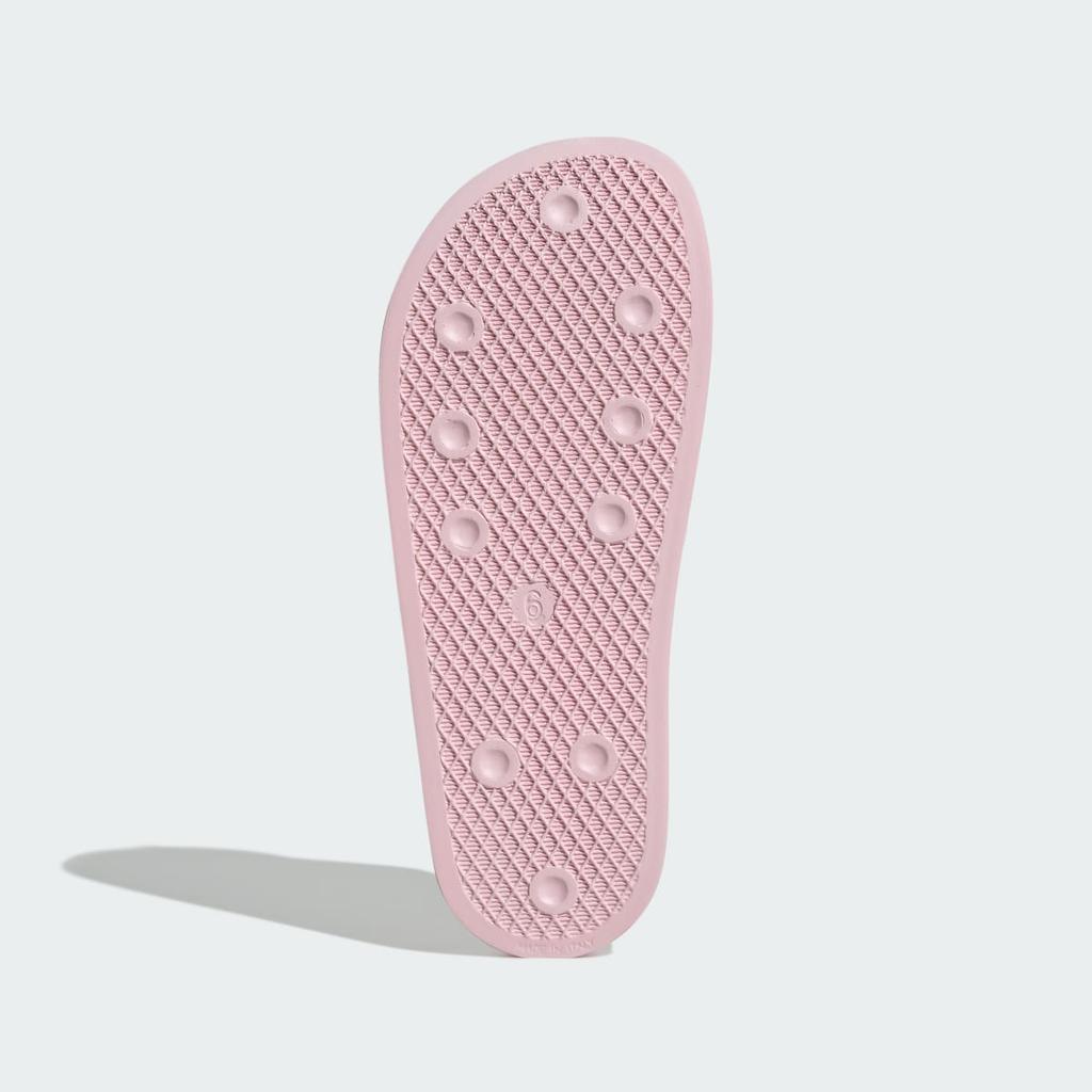 adidas Adilette Slides JQ8575 Unisex Originals Sandals Clear Pink / Off White / Better Scarlet