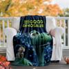 The Good Dinosaur Flannel Blanket Soft Warm All-Season Throw, Design for Camping, Car Travel, Hiking Sofa, Bed, Office Perfect Gift for Parties