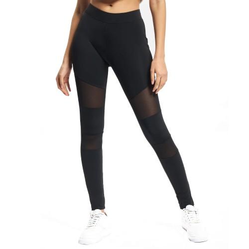 Urban Classics Womens/Ladies Technical Mesh Leggings (Pack of 2)