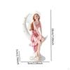 Angel Figurine Desktop Decor Resin Craft for Living Room And Bedroom