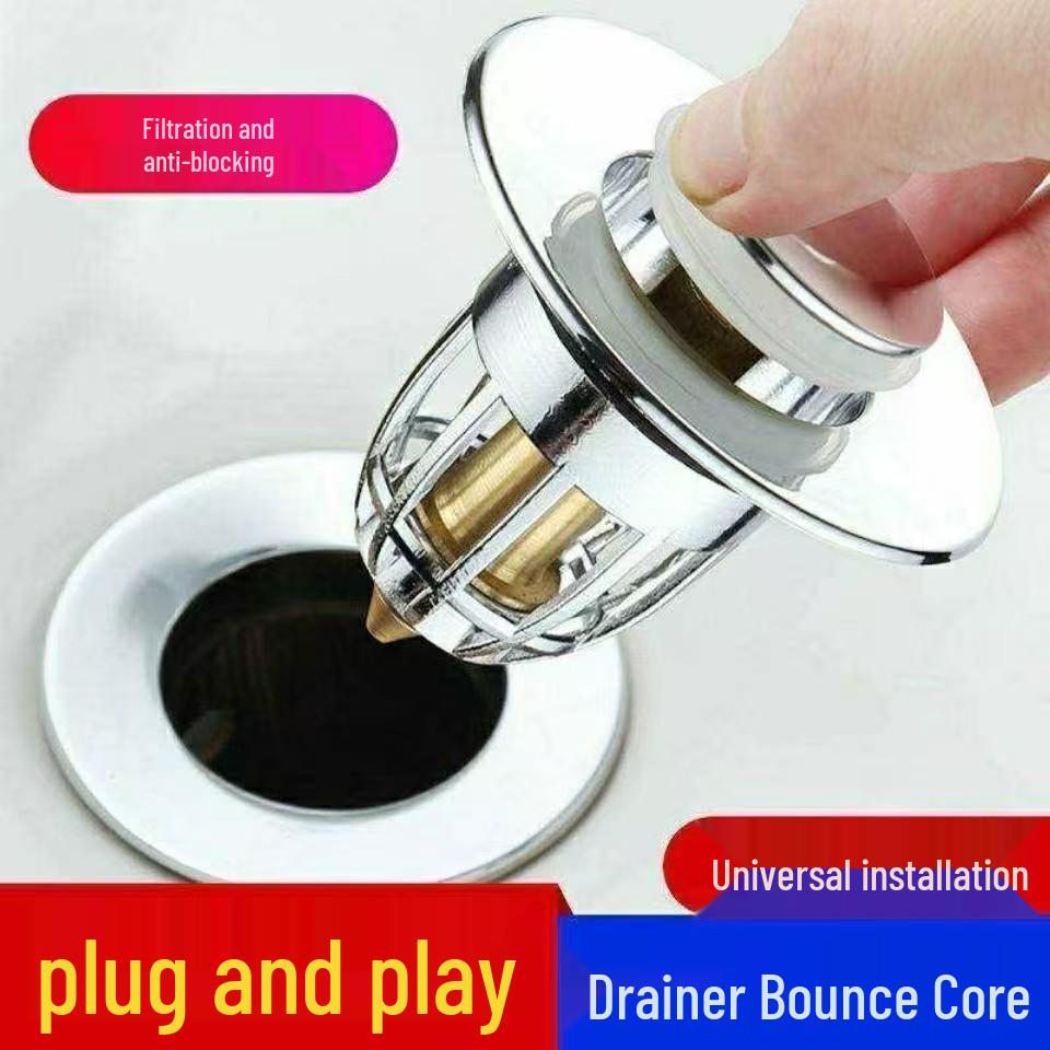Německý styl Pop-Up Umyvadlová výpusť a Čistič vody