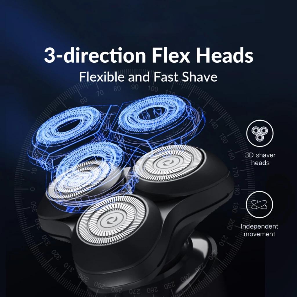 Xiaomi ENCHEN X8 Electric Shaver Magnetic Cutter Blade Waterproof Type-C Rechargeable Portable Beard Trimmer