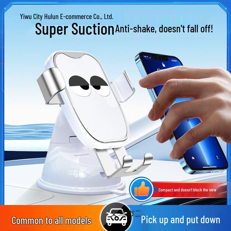 Personalized Cartoon Suction Cup Car Phone Holder for Dashboard