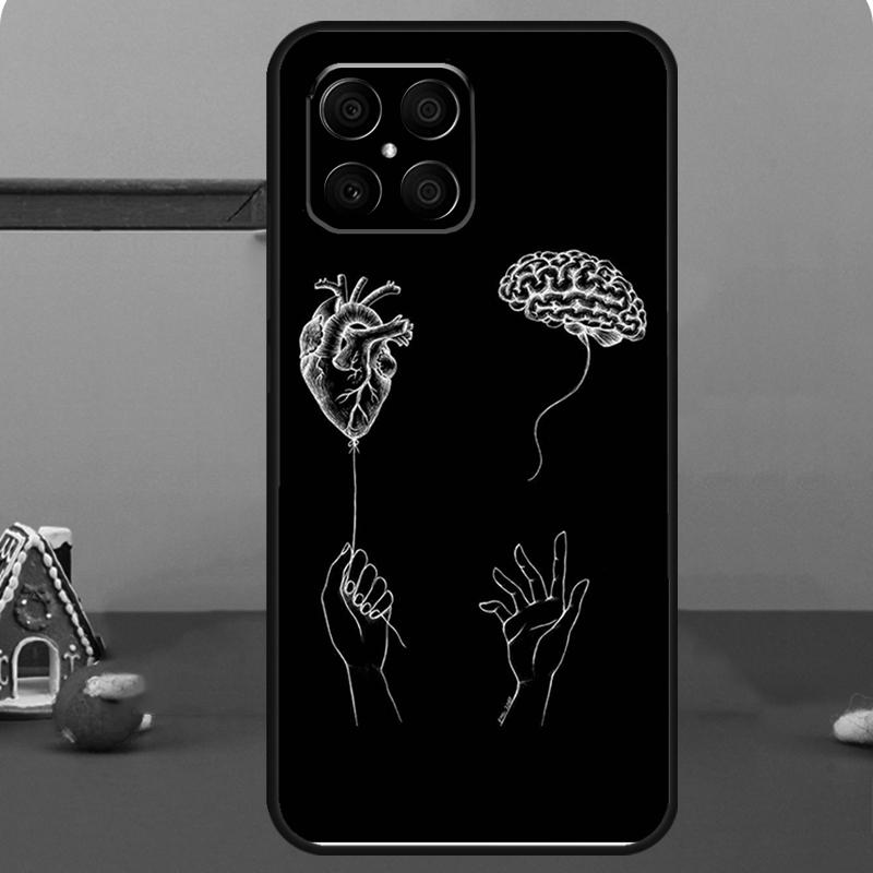 Medical Human Organs Brain Case For Honor Magic 8 7 6 Pro Honor 200 400 70 90 Lite X8c X8b X9a X9b X9c X9d Win RT Coque