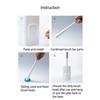 Toilet Brush Disposable Toilet Cleaning System with 10 Disinfecting Toilet Brush Refill Heads Powerful Cleaning System