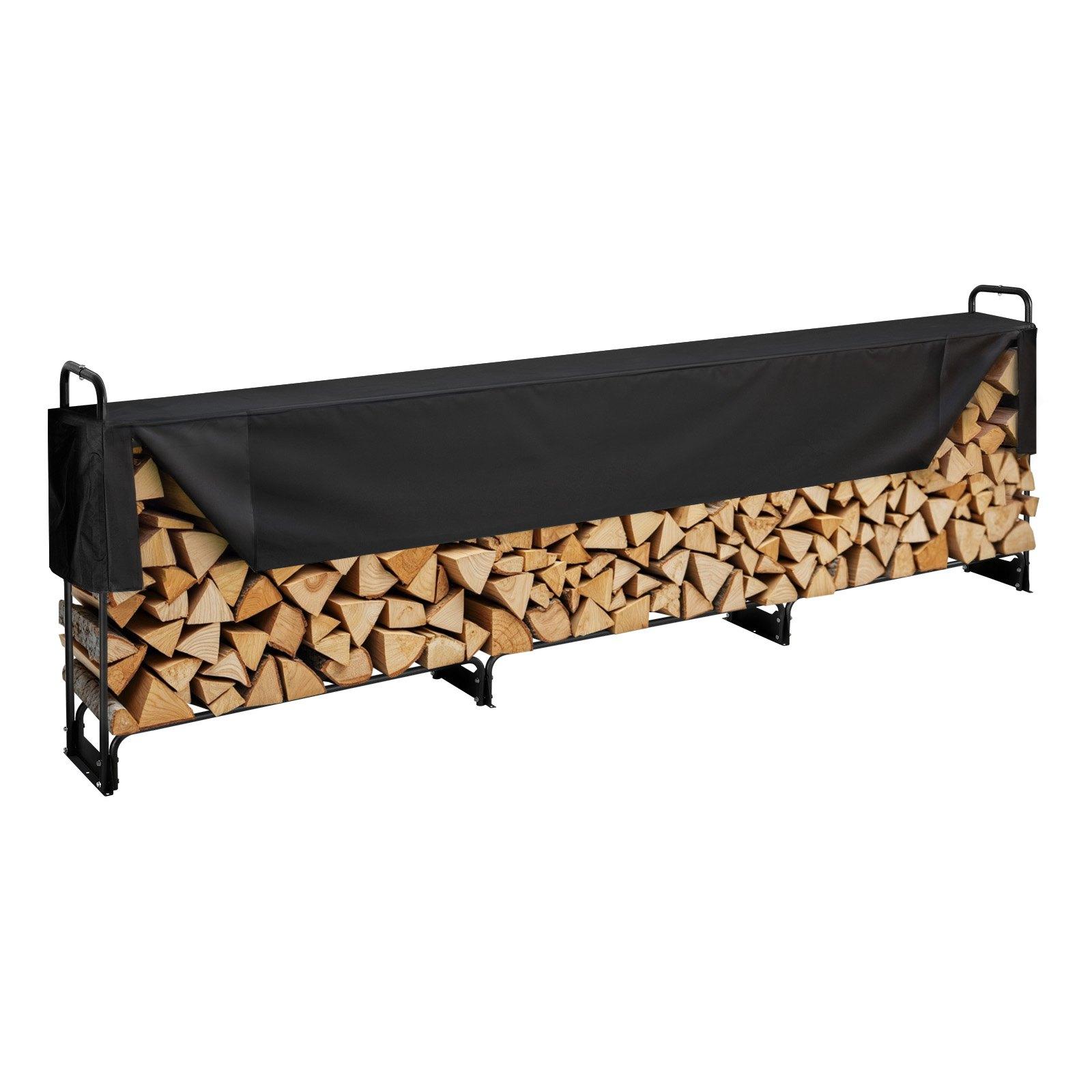 VEVOR 3.9m Outdoor Firewood Rack
