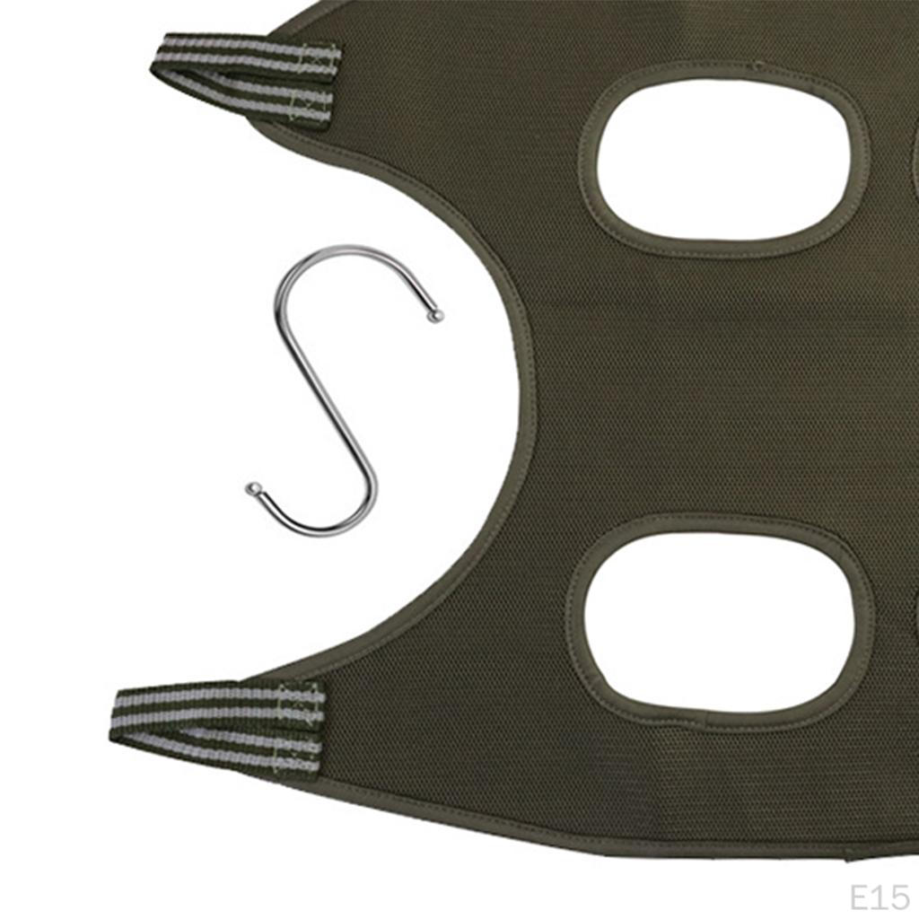 Breathable Dog Grooming Hammock Set, W/ Pliers files Restraint Bag ,Harness Helper Trimming