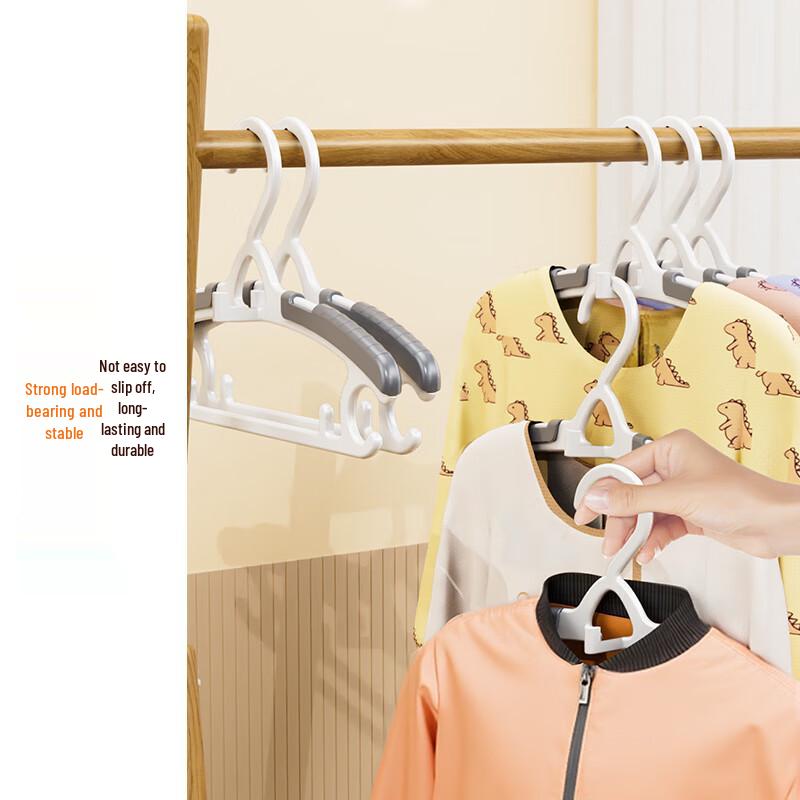 Adjustable Baby & Kids Hangers (10-Pack)