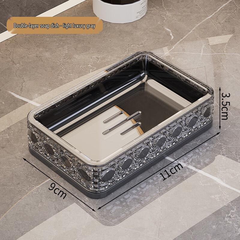 UD Светлая Роскошная Мыльница с Плетением из Ротанга Standard