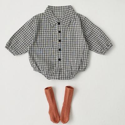 Salute Malang Check Space Suit Size 70, Korea Best Childrens Clothes