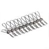 20 Pcs Stainless Steel Clothes Pegs Hanging Pins Clips Laundry Sets Accessaries