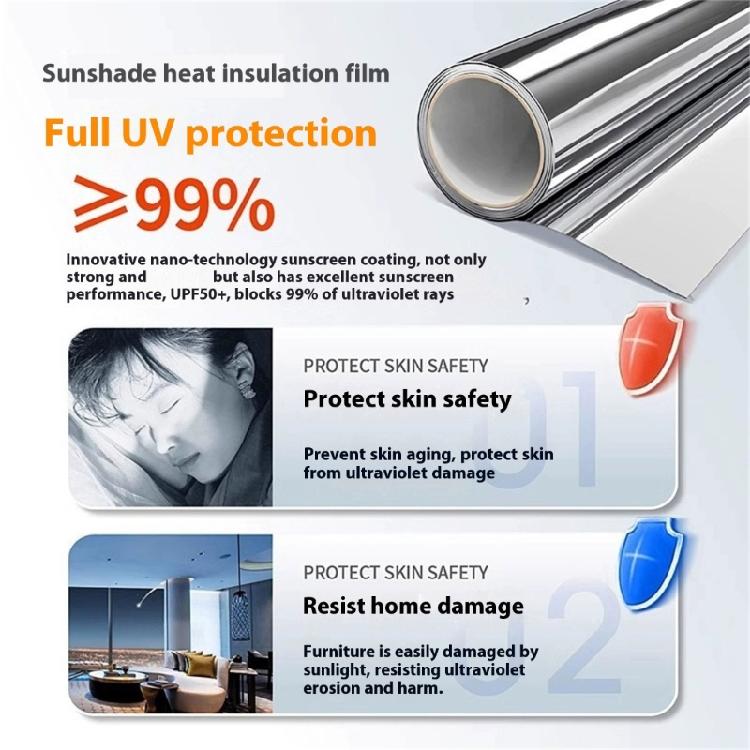 Privacy Enhancing Window Film For Heat Insulation Ray Reduction Durability Auto Stick Glass Protective Scratch Resistant