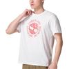 Timberland Loose Fit Fashion Outdoor Sports Commuting Crew Neck Short Sleeve Raglan T-Shirt Men Tops White A2Q4A100