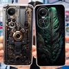 For Oppo Reno 10 Pro 5G Case Reno 10 Phone Case Fashion Flower Cartoon Clear Silicone Shockproof Cover For Reno10 Pro Plus Coque