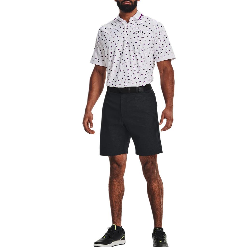 Under Armour Polo Shirts Men's White Moderate Straight Fit 1370091-100