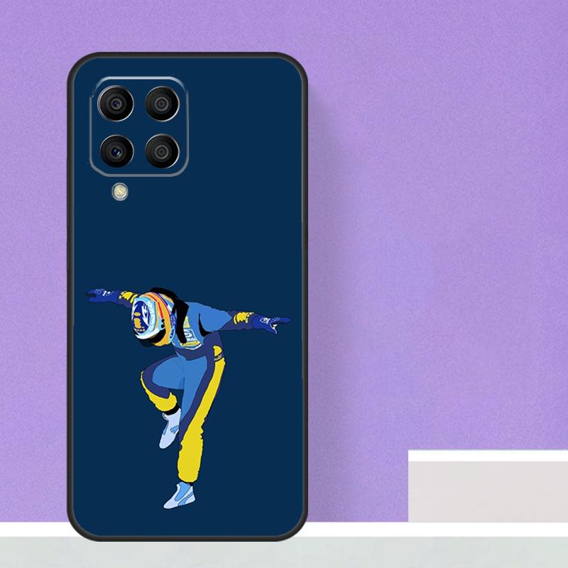 F1 Racing Fernando Alonso 14 For Samsung Galaxy M55 M15 M13 M33 M53 M20 M30s M31s M12 M32 M52 M11 M51 M14 M34 M54 Case