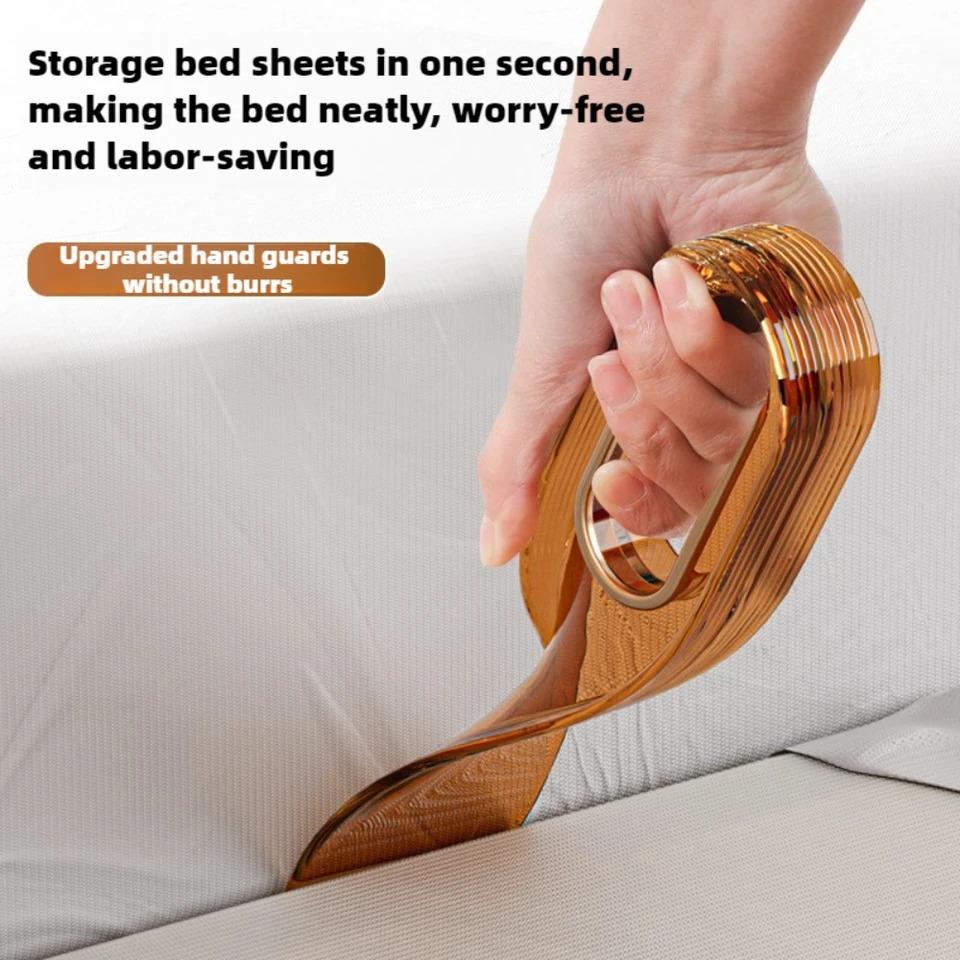Ergonomic Plastic Bed Sheet Sorter with Multiple Color Options for Easy Sheet Tucking