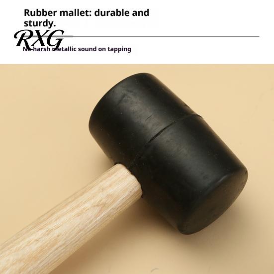 Durable Stainless Steel Fruit Puncher Coconut Manual Opener/Rubber Hammer/Coconut Meat Grater, Thickened Hole Green Water Opener Puncher, Anti-slip