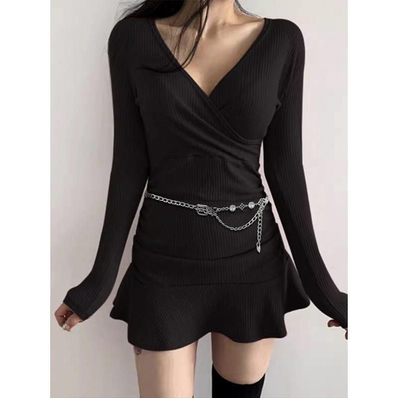 New Arrival Exquisite Diamond Waist Chain Female Decoration with Dress Shirt Body Chain