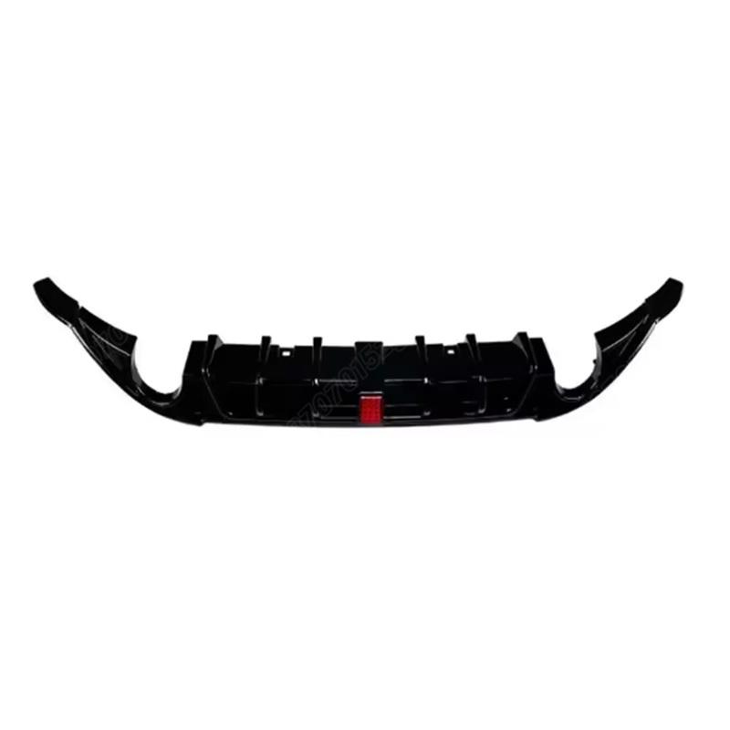 For VW Golf 7 MK7 Standard /GTI / GTD 2013 2014 2015 2016 Automobile Rear Bumper Blade-style Diffuser Lip Body Modificatikon Kit