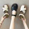 Thick-soled Bag Head Sandals Female Summer 2025 New Versatile Student Fairy Style with Skirt Retro Roman Beach Shoes