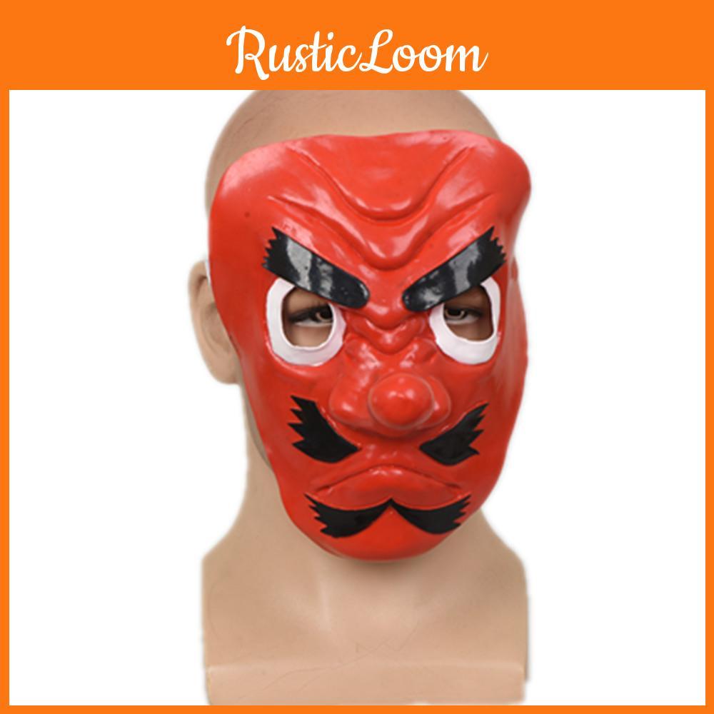 Demon Slayer Tengu Mask Latex Costume Prop For Halloween Party And Cosplay Events