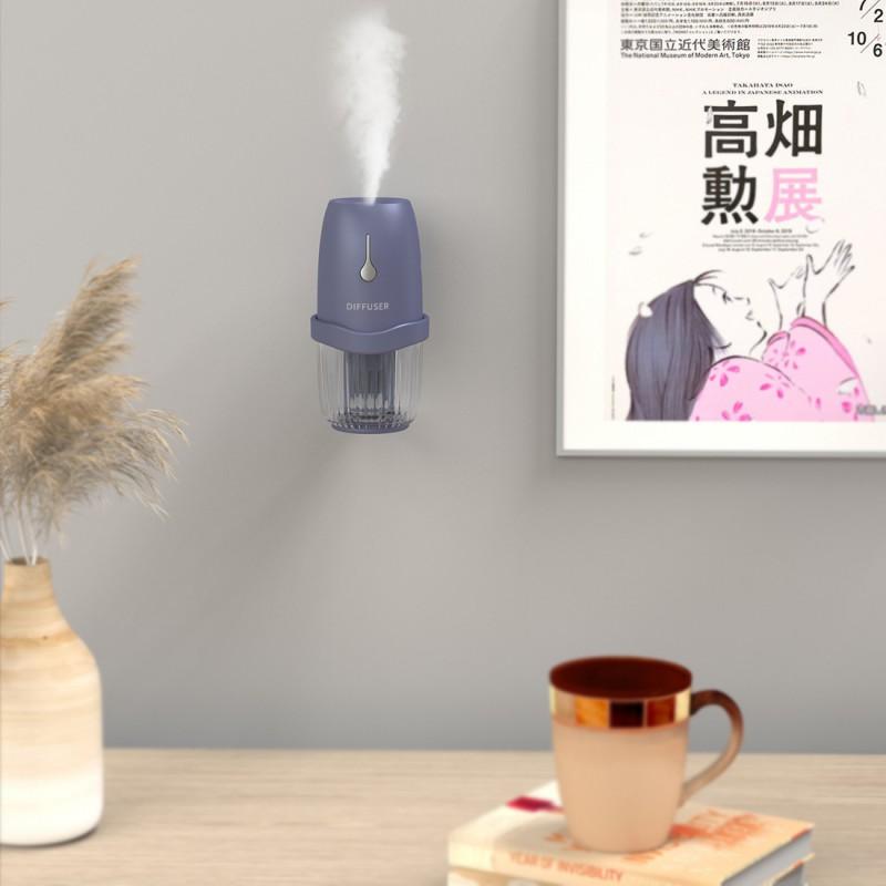 Automatic Scent Diffuser Hotel Bathroom Home Use Battery Operated Air Freshener With Motion Sensor LED Night Light