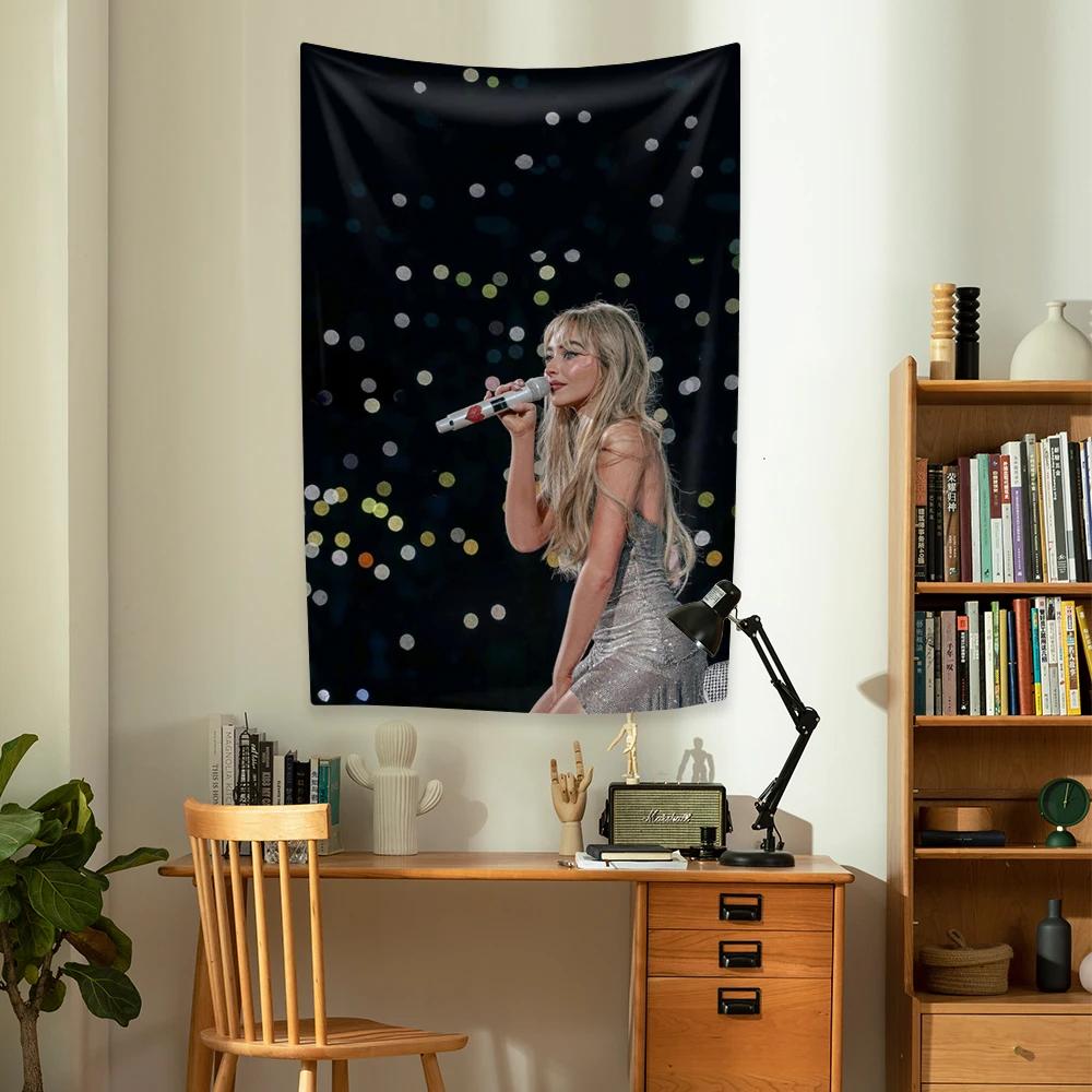 

Singer Sabrina Carpenter Short n Sweet Flag For Living Room Home Dorm Decor Art Garage Bar Wall Club Live Decoration Banner 74x94cm(29x37in)