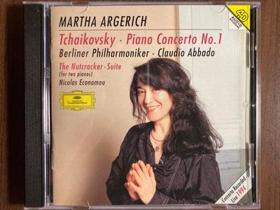 CD TSCHAIKOWSKY, P.I. - PIANO CONCERTO NO.1/NUTCR  4498162 Deutsche Grammo 1995 US Classical Used