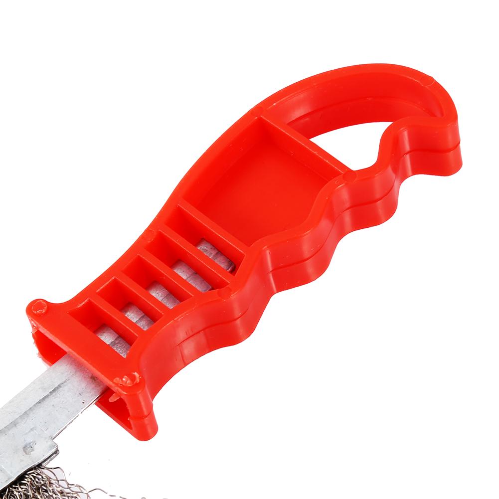 Heavy Duty Wire Hand Brush Stainless Steel Bristles Rust Paint Removal Tool New