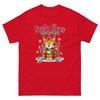 Santa Claws Is Coming To Town Christmas Xmas Funny T-Shirt