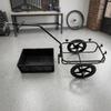 Cycle Trailer with Cargo Box Detachable Bike Utility for Camping