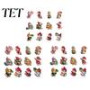 Cute Animal Tree Ornaments Kitten Christmas Hanging with Lanyards, Wooden Cat Pendants for Pendants, Decorative Charms Holiday Home Party Wall