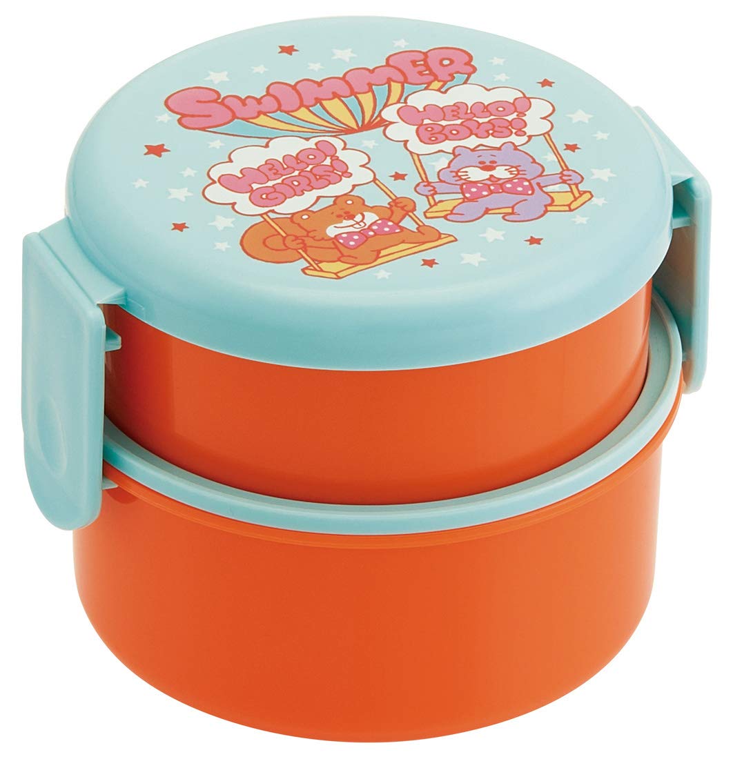 

Skater Round Lunch Swimmer Made in ONWR1 Box, 500ml, Swing, Japan,